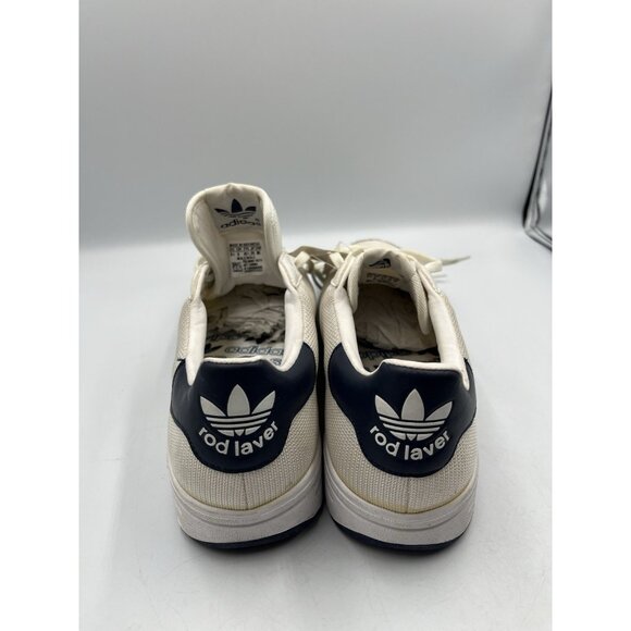 Adidas Rod Laver White Navy G99864 Mens 9.5 05/14 &NEVER WORN HAS TAG ON THEM - Picture 5 of 16
